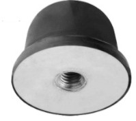 Cylindrical Damper -Type K/E M16i 55 Shore A