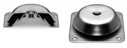 Maschinenfuß 60158001 162 x 170 x 58 - 70 Shore A stop M20i