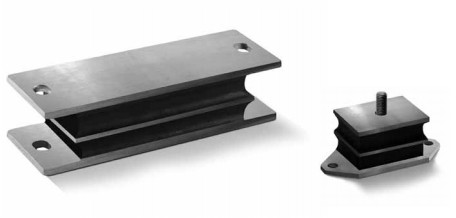 Sandwich Bearing PS51 170 x 127 x 43 - 50 Shore A