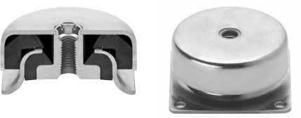 Maschinenfuß IS 60 x 58 x 28 60100 - 50 Shore A