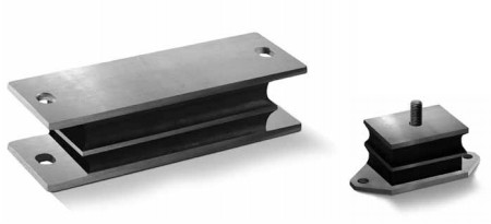 Sandwich Bearing PS51 170 x 127 x 43 - 50 Shore A HD