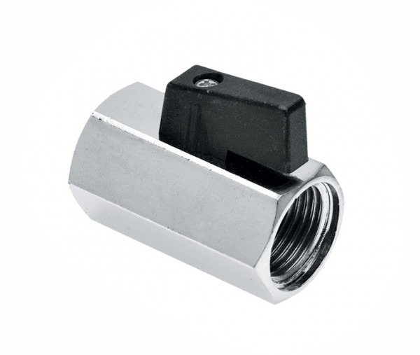 RIV mini Ball Valve 1/2" Female x Female