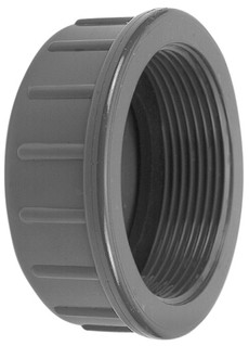 Druk PVC schroefkap - 1" - 10 bar