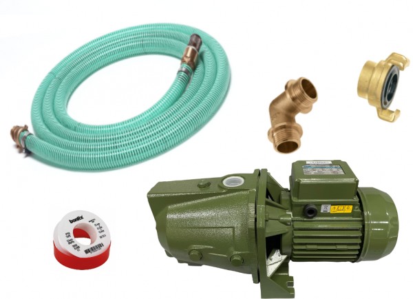Garden pump set complete (SAER M80)