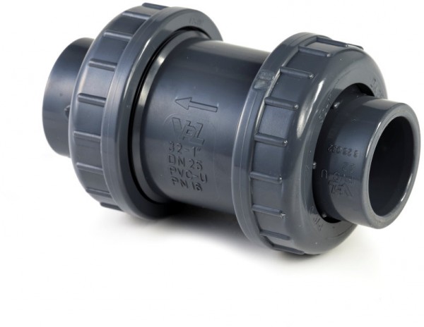 Pressure PVC Receiver valve - 32mm - 16 bar