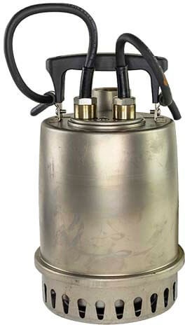 Submersible pump without floater - KIN pumps HKH 1 - SS - incl. 10 meter cable (Max. capacity 9,6m³/h)