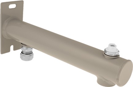 Bonfix Expansion tank bracket - expansion tank holder - gray - with coupling and vent.