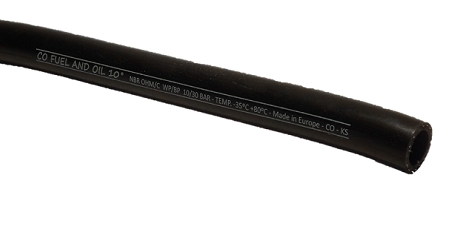 Fuel hose - presshose - NBR - 10 x 17mm (roll 100m)