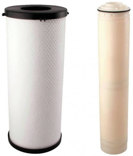 Watts OneFlow TAC Ersatzkartusche und Aktivkohlefilter-Set für Anti-Kalk-System Typ OneFlow +