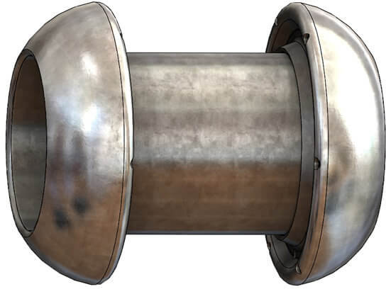 Dallai V-Teil x V-Teil - Typ C - verzinkt - 108 x 108 mm