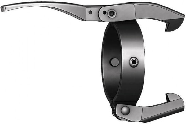 Dallai lever for fastconnector - type C - Black - 216 mm