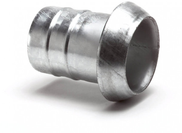 Dallai V-part x Hose tail - type C - galvanized - 133 x 125 mm