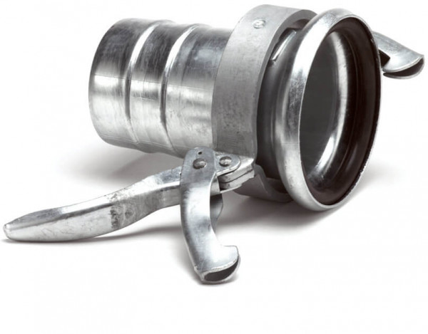 Dallai M-part x Hose tail - type C-Z - galvanized - 89 x 76 mm