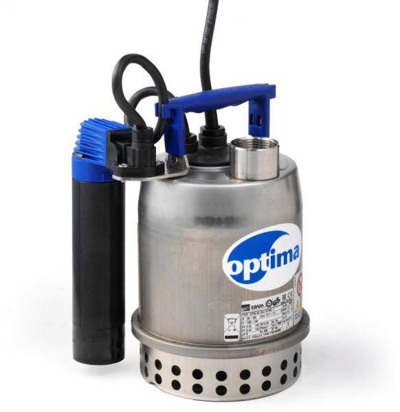 Ebara Optima MS - Submersible pump - SS - with tubefloater (Max. capacity 9m³/h)