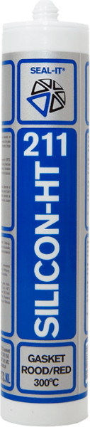 Liquid gasket Seal-it 211 Silicon-HT Gasket Red 310ml
