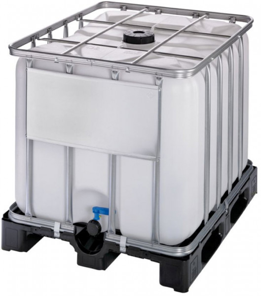 IBC Tank - Plastic pallet - Cover 150mm - 2" connection - 800 liters