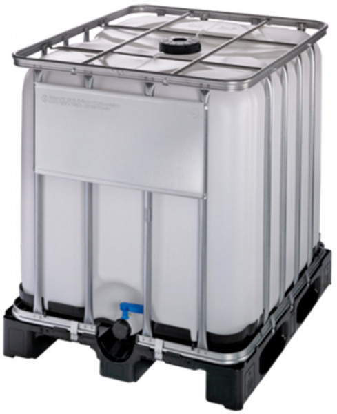 IBC Tank - Plastic pallet - Cover 150mm - 2" connection - 1000 liters