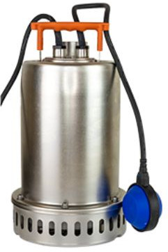 Submersible pump - KIN pumps HKH 3A - with floating floater - SS - 230 volt (Max. capacity 16m³/h)