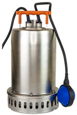 Submersible pump - KIN pumps HKH 4A - with floating floater - SS - 230 volt (Max. capacity 19m³/h)