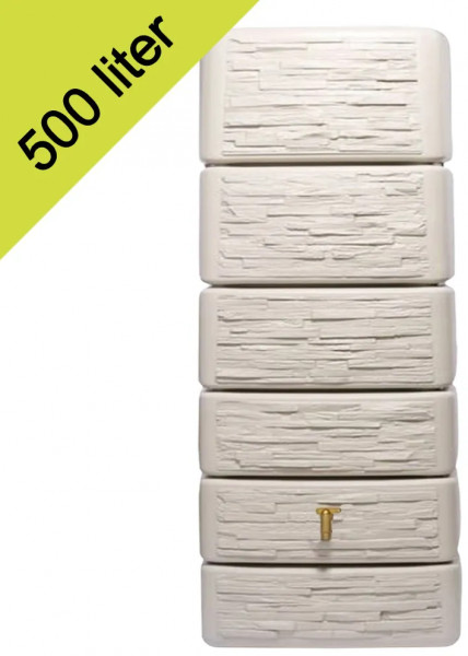 Garantia Wall Tank Slim 500 ltr Stone Beige