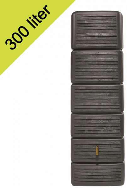 Garrantia Wandtank schlank 300 LTR Holzdekor