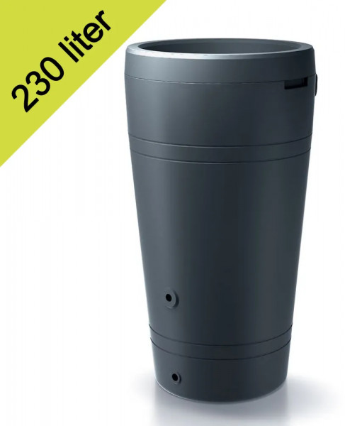 Regenfass 2in1 230 Liter Anthrazit