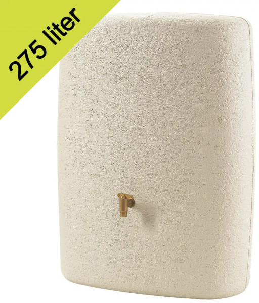 Terra Regenfass 275 Liter Sand Beige