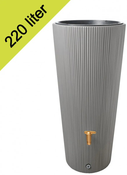 Vaso 2in1 decor gray 220 liters