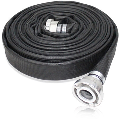 Feuerwehrschlauch - 20 Meter - Premium - Abriebfest - Komplett - 76mm / 3" - 2x Storz-Kupplung - Nocken 81