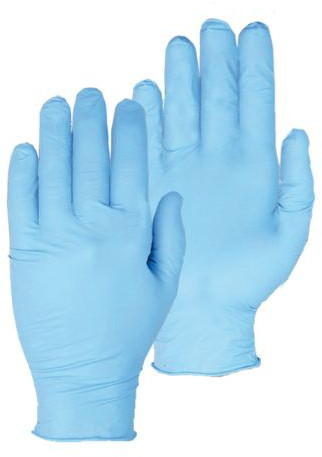 Single Use Nitrile Pro Handschoenen Blauw (Maat 8/M) - In dispenserbox (100 stuks)