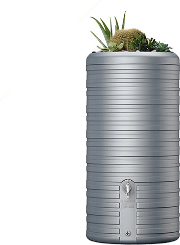 Rain barrel Garantia NORDIC 2in1 300 L Stone grey C