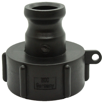 IBC-Adapter auf Camlock - Innengewinde x Camlock - S60x6 x 1"
