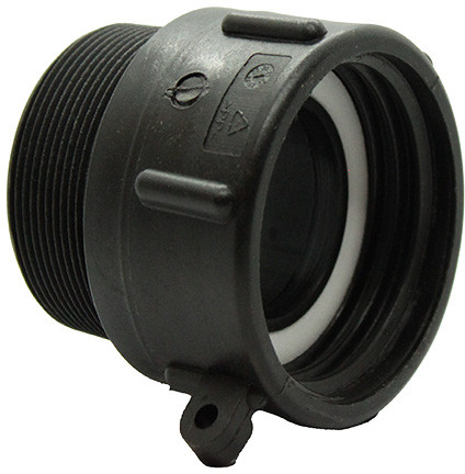 IBC Adapter Übergang nach Außengewinde - IBC Innengewinde x Außengewinde BSP - S60x6 x 2”