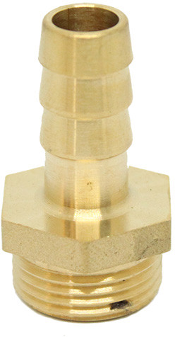 Messing SchlauchTülle 10mm x 1/4" AG