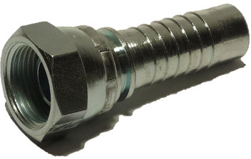 Hydrauliek koppeling - DKR - Staal verzinkt - Konisch BSP binnendraad 60° 3/4" x tule NW 20mm