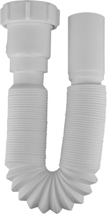 BONFIX flexible drain pipe (compr. - screw-on) 32mm