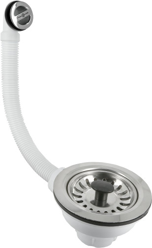 Ablaufstopfen mit Überlauf - rund - 40mm