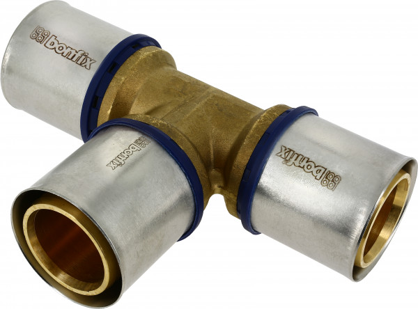 Bonfix Pressfitting - 3x Alu-Press - T-Stück - 63 x 63 x 63mm