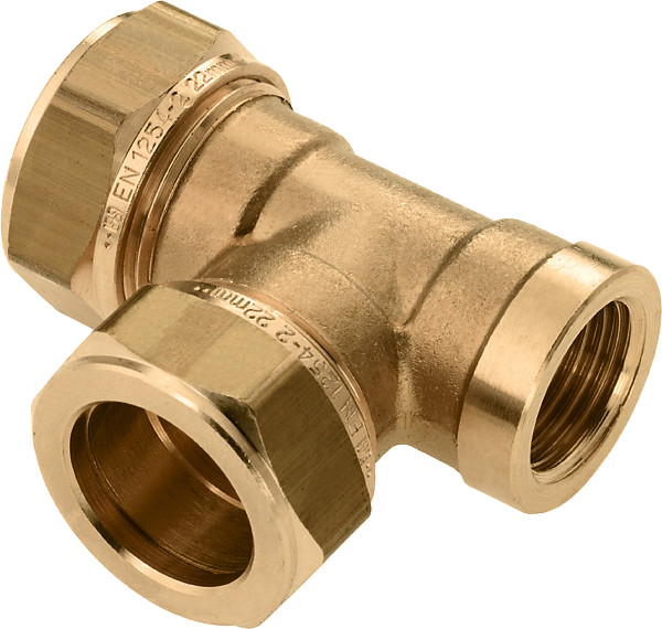 BONFIX 82648 Tee female 22 x 22 mm x 3/4"