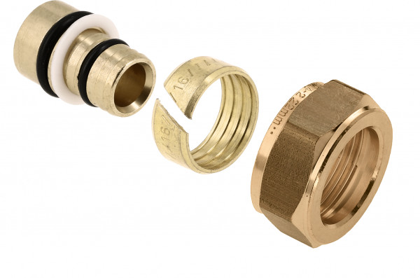 BONFIX 23905 Reducing coupling ø14x2,0 x 15 mm