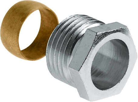 Compression set universal 1/2" x 15 mm