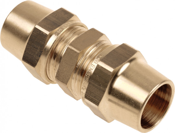 BELGAS 36115 Straight coupling 15 x 15 mm