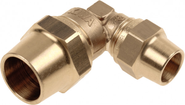 Knelfitting BELGAS - Reduzierbogen - 22 x 15mm - 2x Klemmende