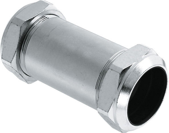 Bonfix Stahlverzinkte Klemmfitting - Schiebekupplung - dickwandig D116 - 2 x Klemm dickwandig - 2"