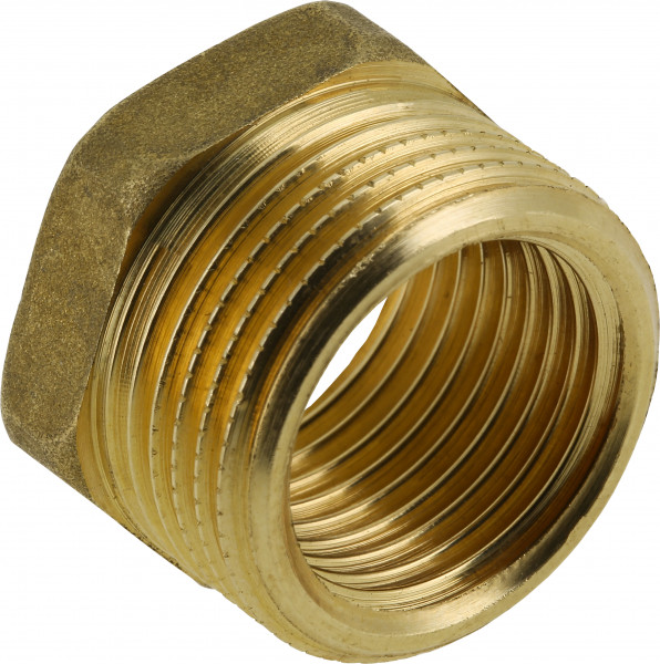 Bonfix Messing Reduziernippel - 1-1/4” x 1” IG