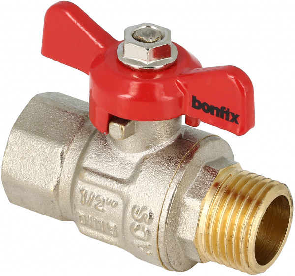Bonfix ball valve butterfly 1/4" Female x Female