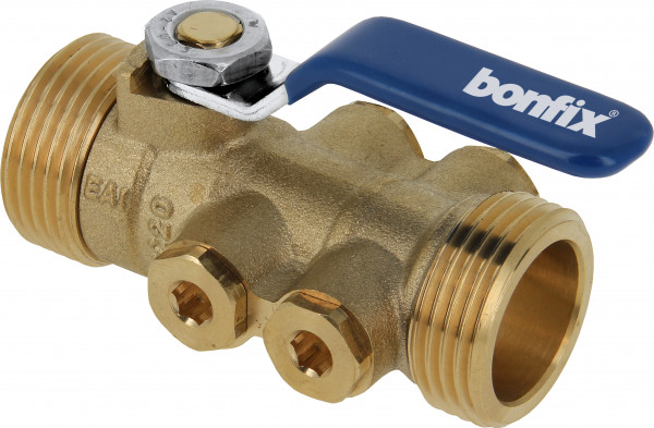 Bonfix backflow prevention with drain facility EA - 1-1/4" - Male Thread