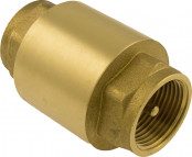 Bonfix Brass Check valve with backflow protection Brass valve - 1" female thread