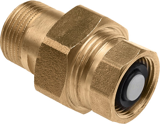 Expansion tank coupling 3-pieces