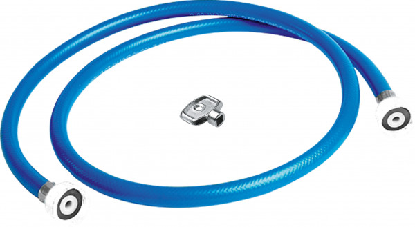 Bonfix Filling hose set for central heating system - 5 meters - 3/4" - including vent key